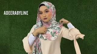 HIJAB | SHAWL TUTORIAL BLOSSOM AWESOME NERINES