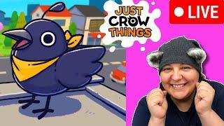 Live: CROW OF CHAOS! Let's Play Just Crow Things Review Gameplay