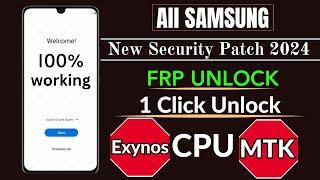 Samsung FRP Bypass/Unlock All Android 14/13/12/11 BY New Tool ONE Click Remove Latest Security Patch