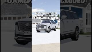 Best ROLEPLAY Cars in Greenville ROBLOX LUXURY EDITION! #shorts #greenville #roblox