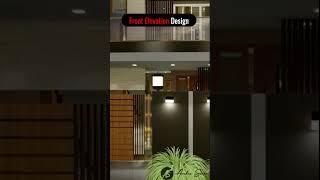 Elevation Design || 27X50 House Elevation Design || Archie Sense #shorts