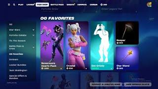 OG FAVORITES *NEW* shop section! Fortnite Item Shop [December 5th, 2023] (Fortnite Battle Royale)