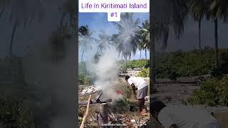 Life In Kiritimati Island. Salted Milk Fish. 2024. #shorts #simonebiles #kiribati #beach