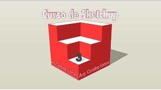 03| Curso intensivo de SKETCHUP 2013 - Herramienta Línea, División en partes e Inferencias