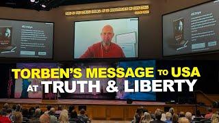 Torben Sondergaard shares at Truth and Liberty -Release of the book "412 Days" that he wrote in jail