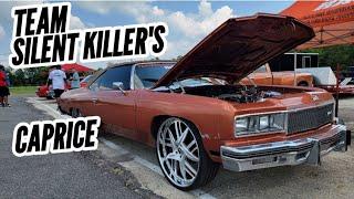 Walk Around Silent Killer Racing's Big Rim 75 Caprice Classic Drag Race Chevy Donk