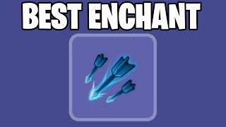 New VOLLEY Enchant Is OP... (Roblox Bedwars)