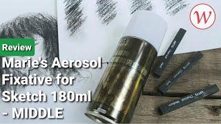 Marie's Aerosol Fixative for Sketch 180ml - MIDDLE Review