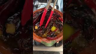 Delicious Tatemada Salsa #shorts #deli #salsa #spicy