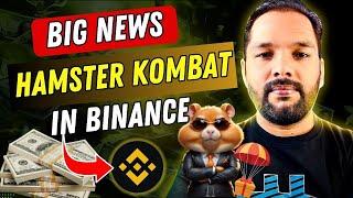 Big News Hamster Kombat Coming in Binance ll Big Profit Don't Miss