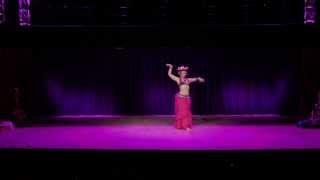 Anna Anisimova - Candle tray tribal fusion - Tribal Universe 2013 - Sirin Tribe