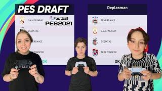 ANNEMLE PES 2021 KAPIŞMASI !! (PES DRAFT)