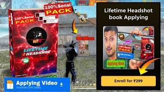 Free Fire Book Apply proses video Lifetime Headshot book 100% Working 