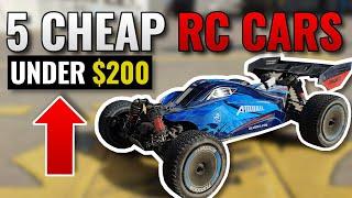 5 CHEAP RC CARS IN 2023