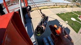 Skate Block/Tracking Line Hybrid Offset: Litter Through an AHD w/ an ASAP Independent Self Belay