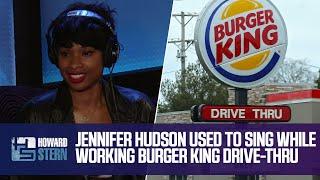 Jennifer Hudson Used to Sing While Working the Drive-Thru at Burger King (2014)