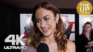 Olga Kurylenko on Johnny English Strikes Again & Rowan Atkinson at London premiere