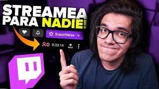 COMO HACER STREAMS SI NADIE TE VE | TOP 10 CONSEJOS PARA HACER STREAM SIN VIEWERS | UrbVic