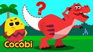 ¿Dónde está la Cola del T-Rex? |  Canciones Infantiles | Cocobi