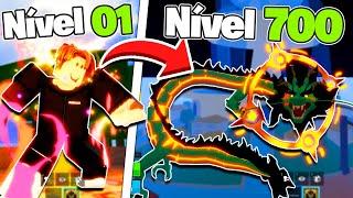 UPEI DO 1 AO 700 de NOVA DRAGON  no BLOX FRUITS!