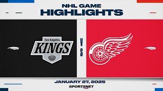 NHL Highlights | Kings vs. Red Wings - January 27, 2025