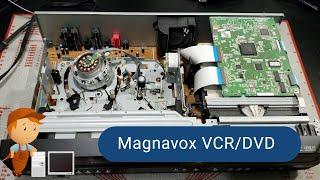 Magnavox VCR/DVD combo