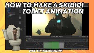 How to make a @DaFuqBoom  type toilet skibidi animation from scratch [SFM]