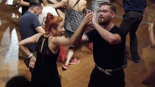 Rikard Ekstrand and Hyunjung Choi - Social Lindy Hop