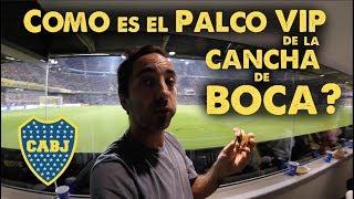 COMO ES EL PALCO VIP del ESTADIO de  BOCA ?