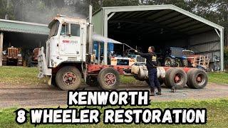 KENWORTH Twin Steer Restoration PART 2 Pressure Washing Like a PRO!