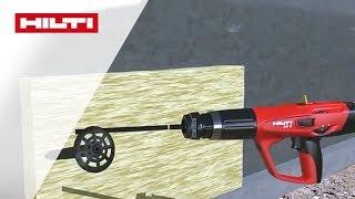 Hilti | DX 5 oraz X-IE 9 Jak wykonać mocowanie izolacji zewnętrznej piwnic?