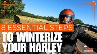 WINTERIZE Your Motorcycle For Storage in 8 Easy Steps!