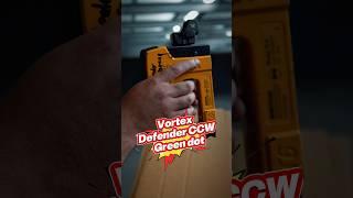 New Vortex Defender CCW Green Dot #vortex #vortexoptics #vortexnation #czshadow2 #cz #czcarry