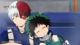 Tododeku moment on the bus | Todoroki Shouto x Midoriya Izuku