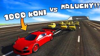 ️ NAJSILNIEJSZE AUTO KONTRA ARMIA MALUCHÓW | BEAMNG.DRIVE |