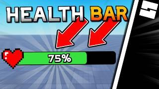 How to make a Health Bar GUI in ROBLOX Studio! (2025)