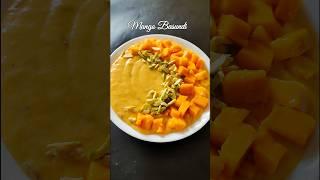 Mango Basundi | Gujarati Mango Basundi#food #mango #dessert