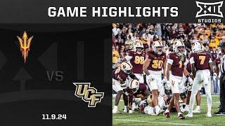 UCF vs. Arizona State Game Highlights | 2024 Big 12 Football