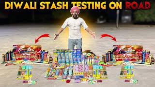 ROAD TE PATAKE CHALA RHE C POLICE AAGI - DIWALI STASH 2024 - HARSH JAGRAON - BEING BRAND