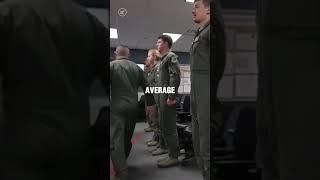 How many aircraft do US air force pilots fly?