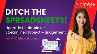 Ditch the Spreadsheets: Upgrade to Nimble for Streamlined Project Management