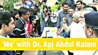 Adarsh Barnwal having chat with Dr APJ ABDUL KALAM for his 4th light in the traffic signal | ignite