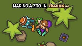 ZOO IN TAMING.IO - TRAPPING PEOPLE - Taming.io