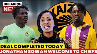 PSL TRANSFER NEWS; CONGRATULATIONSTO KAIZER CHIEFS FINALLY CONFIRMED THE SIGNING OF J. SOWAH DONE.