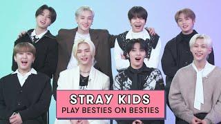 K-Pop Group Stray Kids Reveal Their Secret Nicknames For Each Other | Besties on Besties | Seventeen