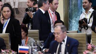 G20: Blinken meets Lavrov as US and Russia trade barbs over Ukraine war