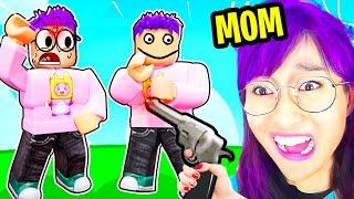 Be A NPC Or DIE With LANKYBOX'S MOM!? (FUNNY MOMENTS In ROBLOX!)