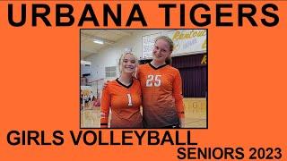 Seniors Girls Volleyball  Urbana Tiger 2023   HD 1080p