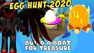 Roblox Build A Boat For Treasure Getting All Eggs [Egg Hunt 2020]