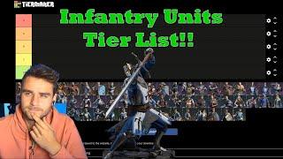 Infantry Units Tier List!! - Conqueror's Blade - Knightfall